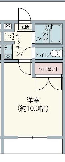 ユーカリノーザンフラット 1K10帖。