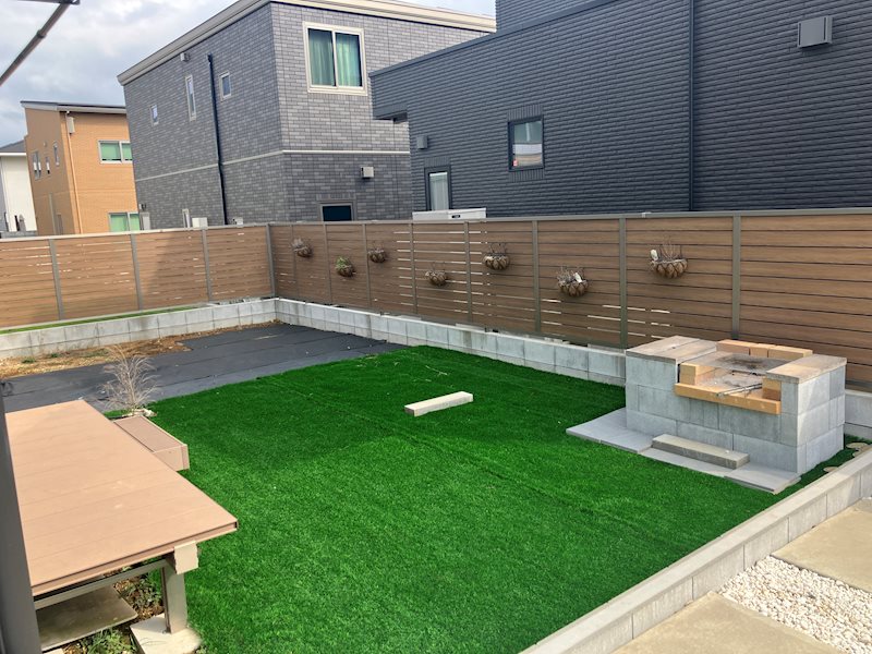 印西市草深　5LDK戸建 お庭