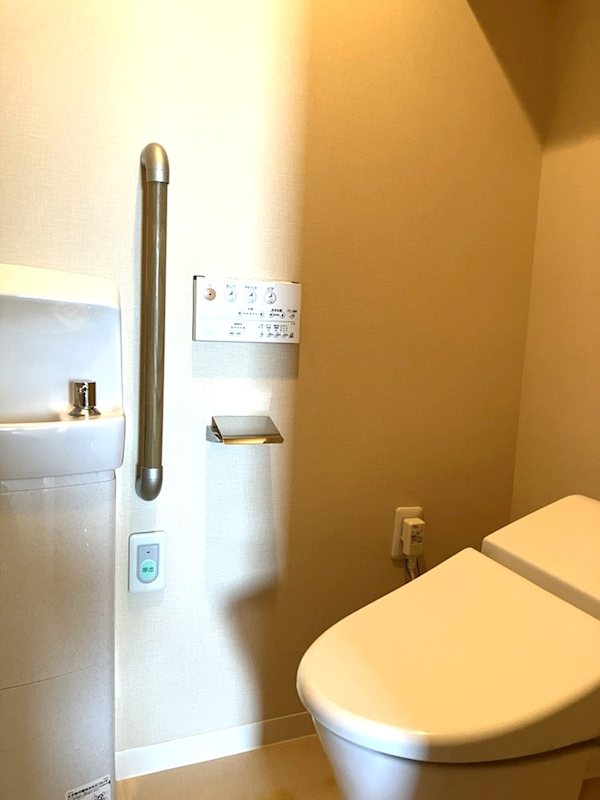 ユーカリが丘スカイプラザ・ミライアタワー トイレ内手洗いあり