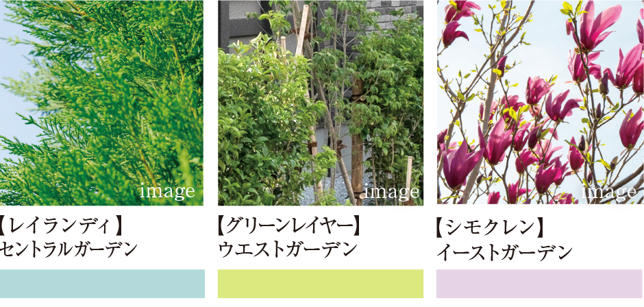 景観美を盛り上げる植栽計画 image