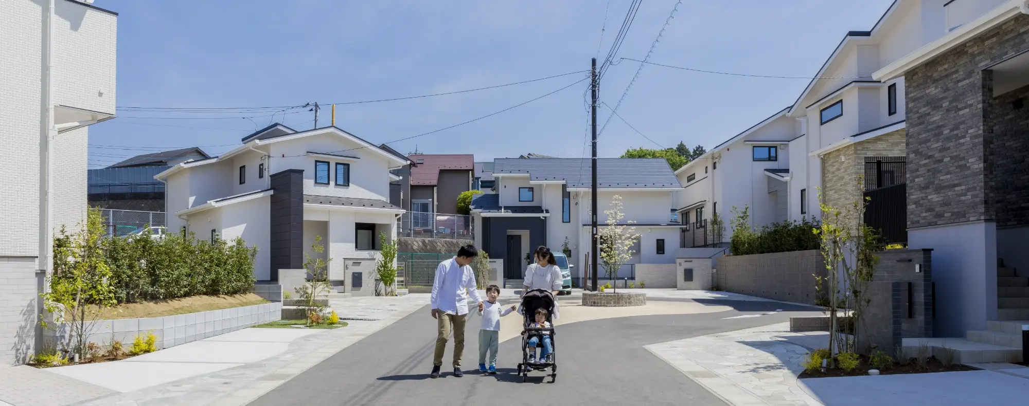 TSUMUGiの街 ユーカリが丘 佐倉市 新築戸建 街区計画 メインビジュアル