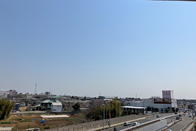 ハイネス勝田台壱番館 眺望良好です