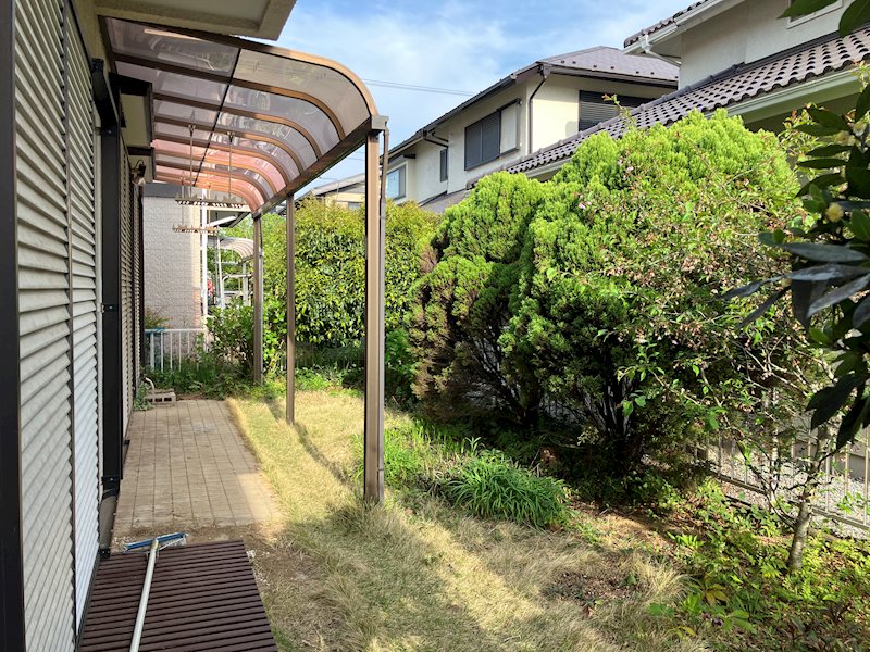 佐倉市山王１丁目　南側広々お庭の一戸建て 現地写真（庭）