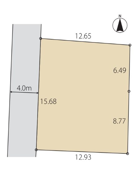 佐倉市西ユーカリが丘2-3-6　建築条件付宅地 間取図・土地図