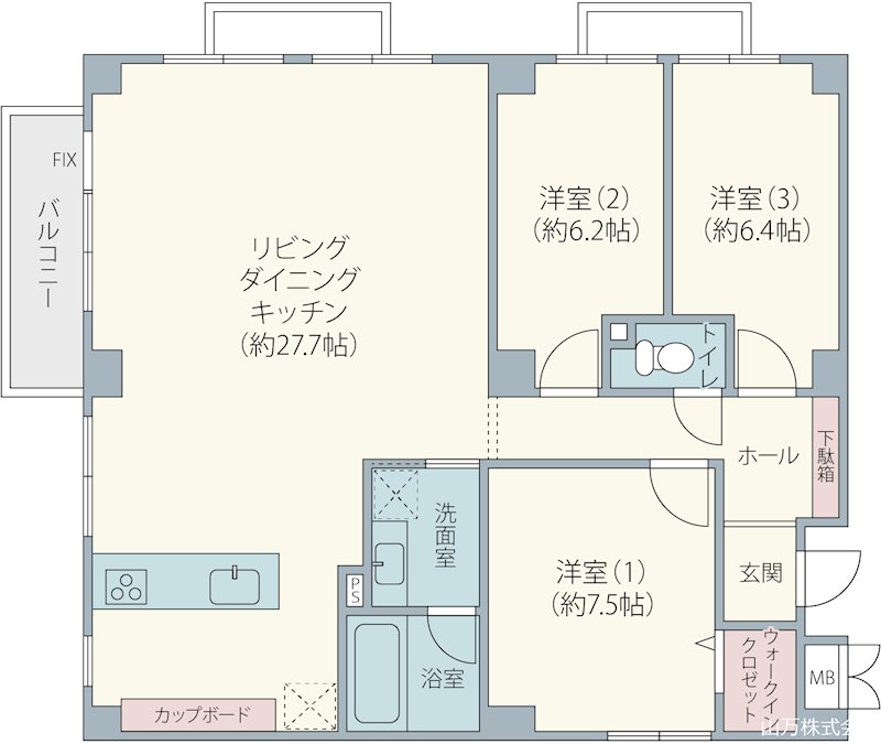 コラボハウス・南ユーカリが丘九街区 間取図・土地図