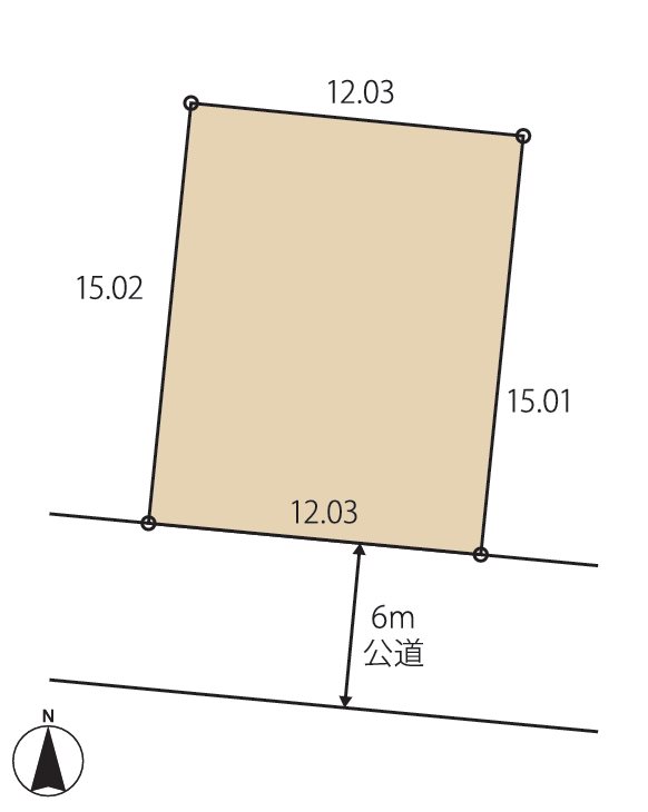 佐倉市ユーカリが丘2-9-13　建築条件付宅地 間取図・土地図