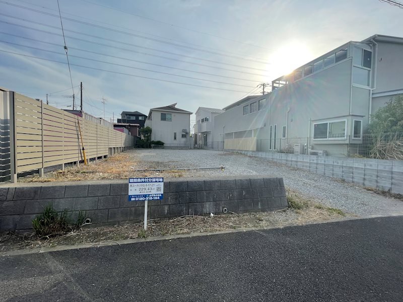 佐倉市西ユーカリが丘4-17-21　建築条件付宅地 現地写真