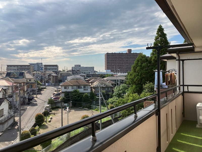成田市並木町　見晴らしの良い平成12年築戸建 現地写真（バルコニー）