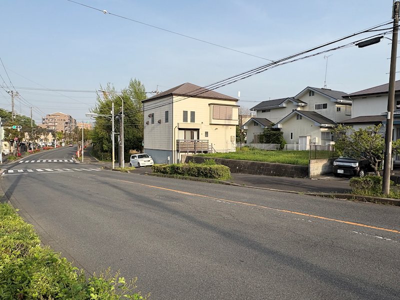 宮ノ台4丁目建築条件なし売地　土地55坪付　17M公道接道 17M公道接道