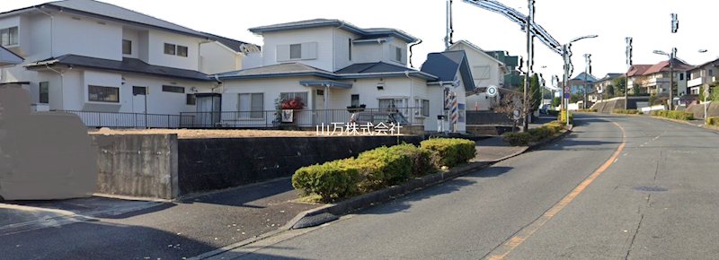 宮ノ台4丁目建築条件なし売地　土地55坪付　17M公道接道 現地写真（前面道路含む現地写真）