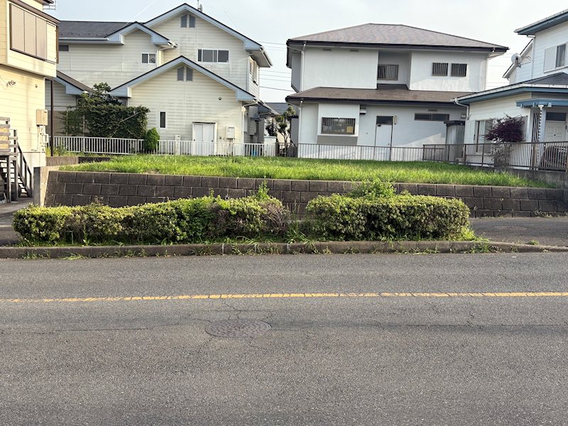 宮ノ台4丁目建築条件なし売地　土地55坪付　17M公道接道 北道路　遊歩道付き