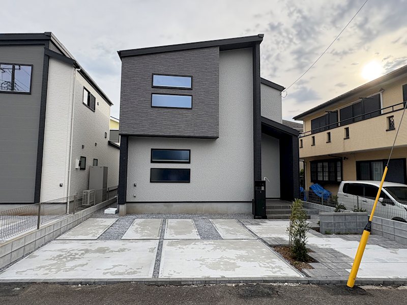 佐倉市井野新築戸建全３棟　土地約46坪付 3号棟現地