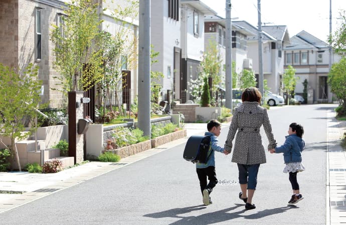 現地街並み