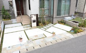 街全体の防犯性を高めるオープン外構
