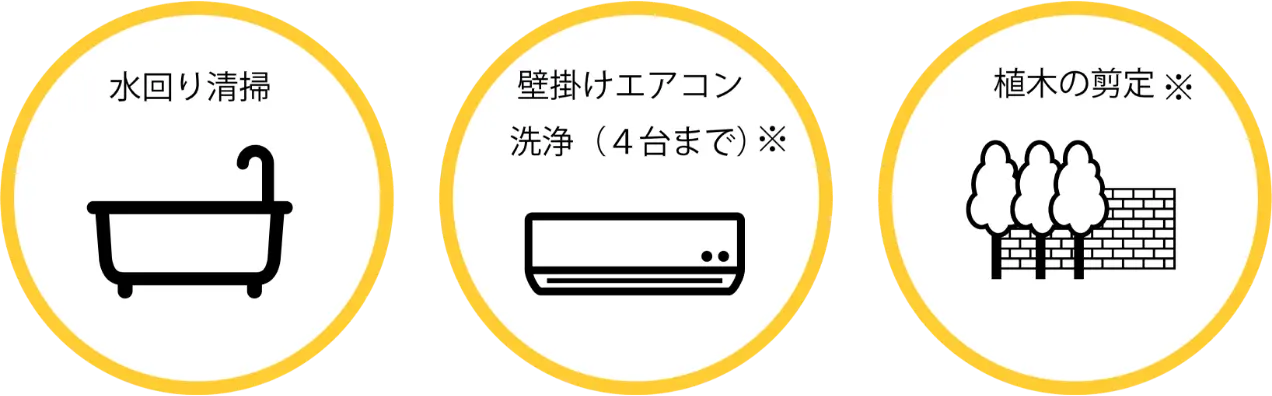 水回り 壁掛けエアコン洗浄（4台まで）※