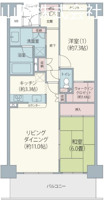 プレシオ・南ユーカリが丘 間取り