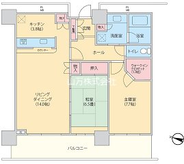 駅直結　ステーションタワー・タワー棟 間取図・土地図