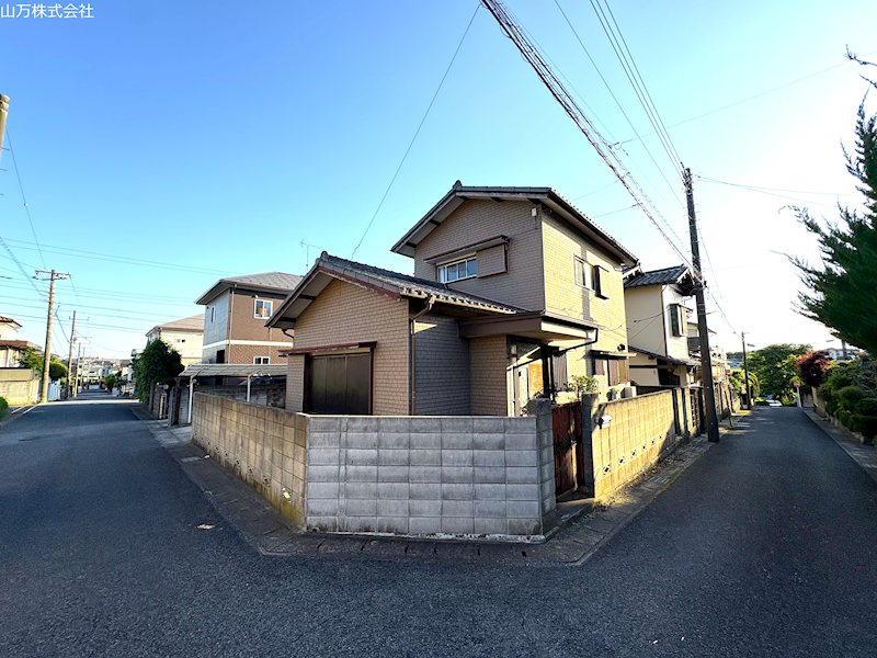 佐倉市井野　土地55坪　角地　建築条件なし　更地渡し 5M4Mの北東角地