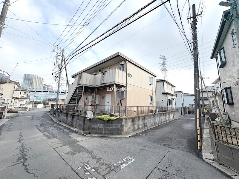 西ユーカリが丘隣接　佐倉市井野売一括アパート 公道角地