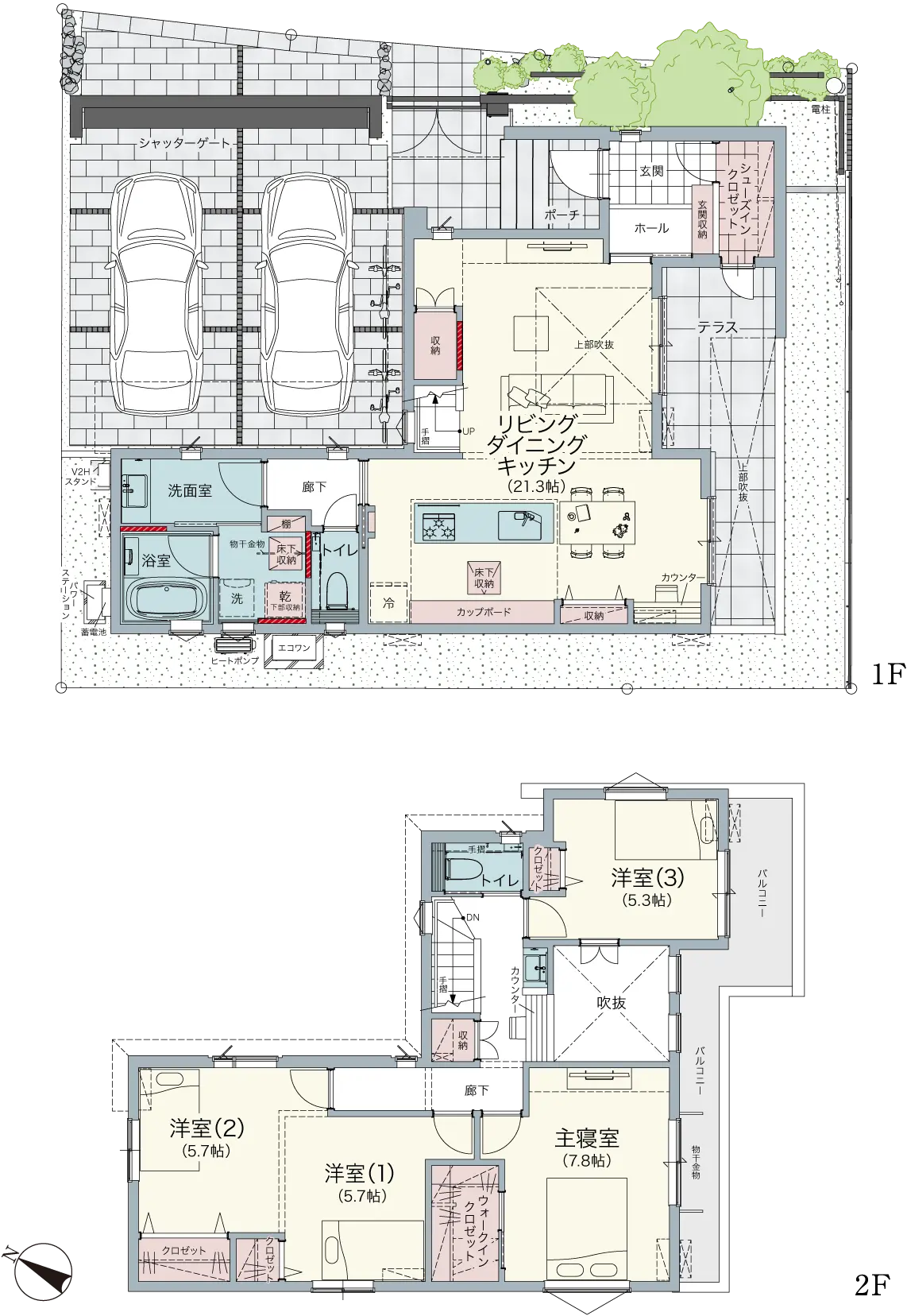 NY6-11-8 3（4）LDK 間取り図