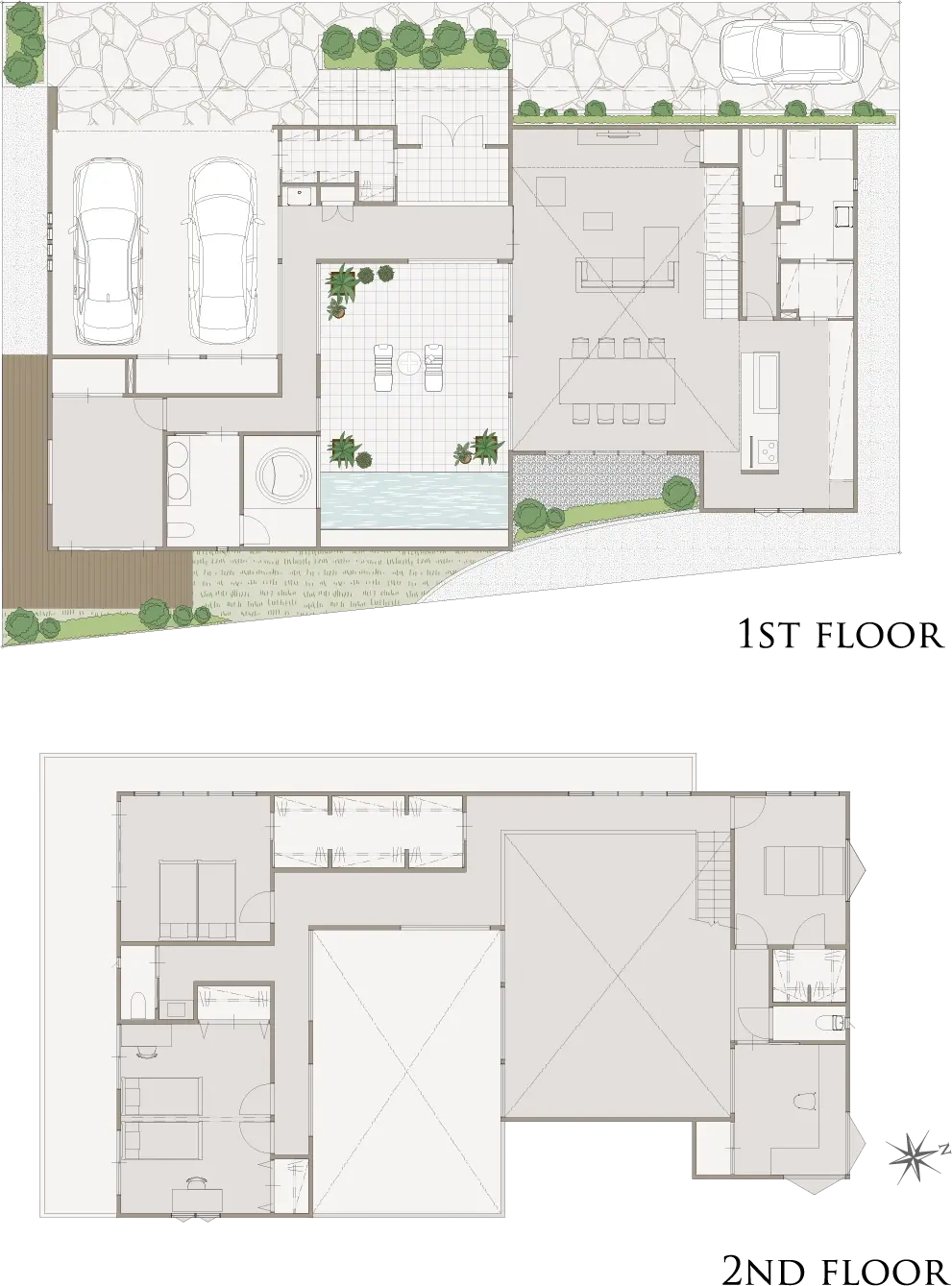 プレミアムワン ユーカリが丘 注文住宅 平面図