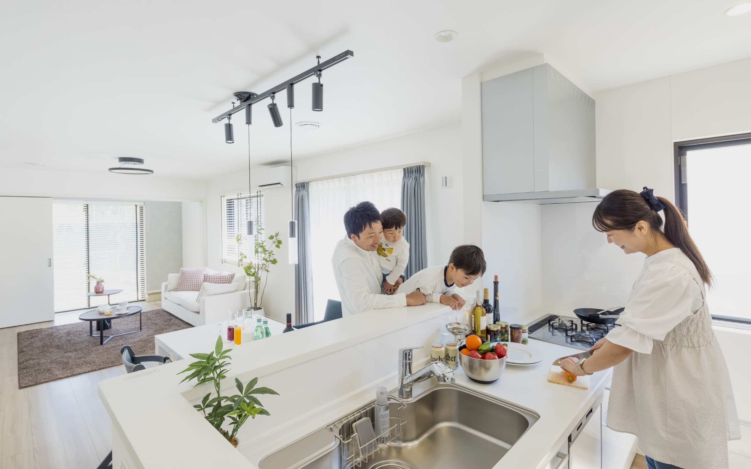 LIVING DINING KITCHEN