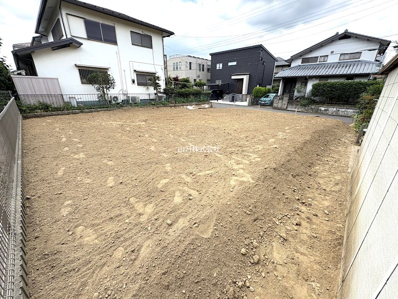 佐倉市ユーカリが丘2丁目　南６M公道　建築条件なし売地　更地済 敷地内写真