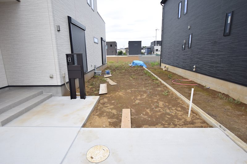 富里市七栄　全29棟の新築分譲　4号棟 現地写真（庭）