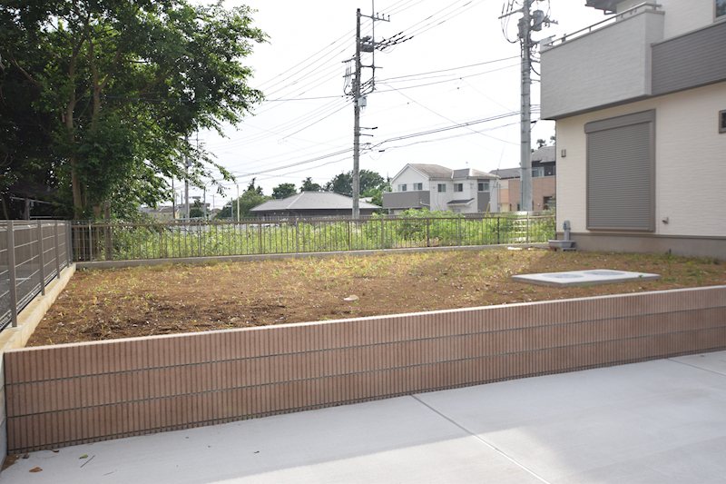 富里市七栄　全29棟の新築分譲　14号棟 現地写真（庭）