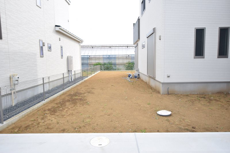 富里市七栄　全29棟の新築分譲　18号棟 現地写真（庭）