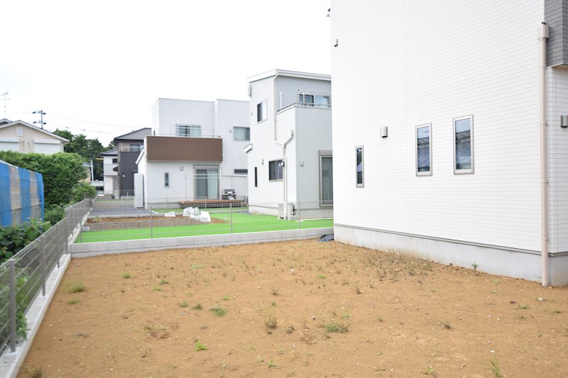 富里市七栄　全29棟の新築分譲　18号棟 現地写真（庭）