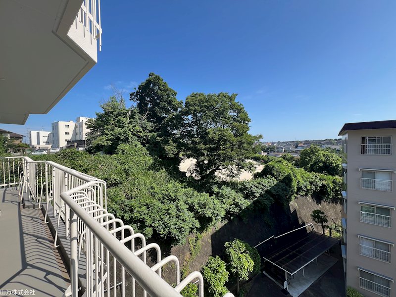 コープ野村志津2号棟  4LDK 現地写真（バルコニー）