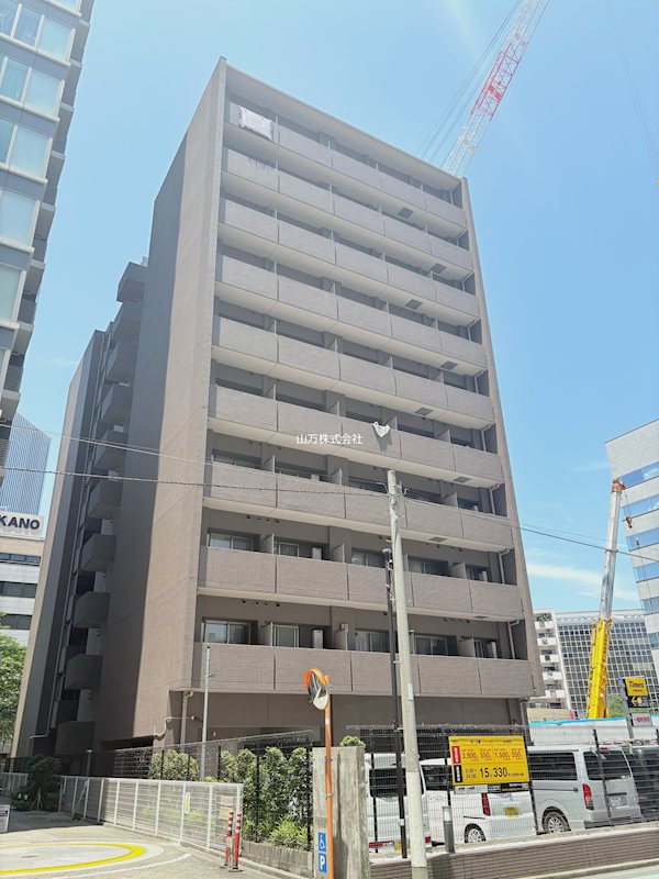 パレステュディオ芝浦シティ　田町駅720M 南面外観