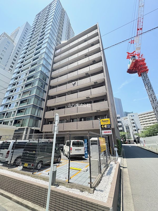 パレステュディオ芝浦シティ　田町駅720M 威風堂々な外観