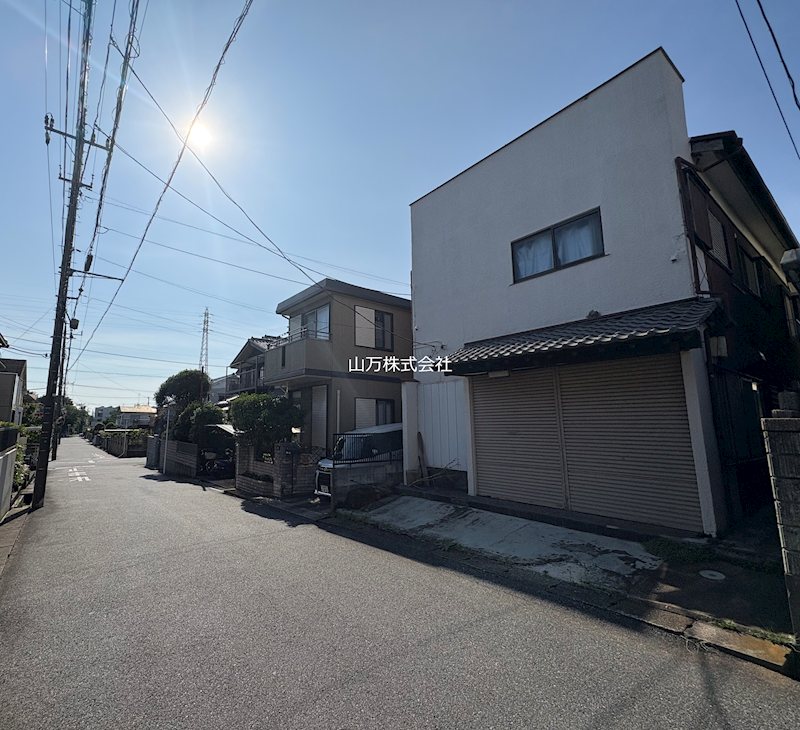 東葉高速線　京成本線「勝田台駅」より約400M　建築条件なし土地 南公道接道