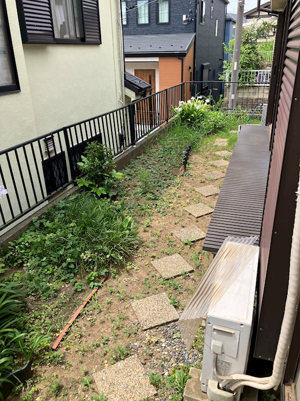 佐倉市上志津　中古戸建 現地写真（庭）