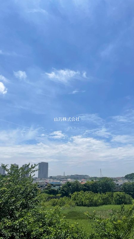 ユーカリ五番町ハイツ7号棟　前面棟なし 眺望写真