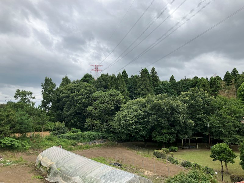 佐倉市ユーカリが丘1丁目　敷地面積60坪超の一戸建 2階寝室からの眺望