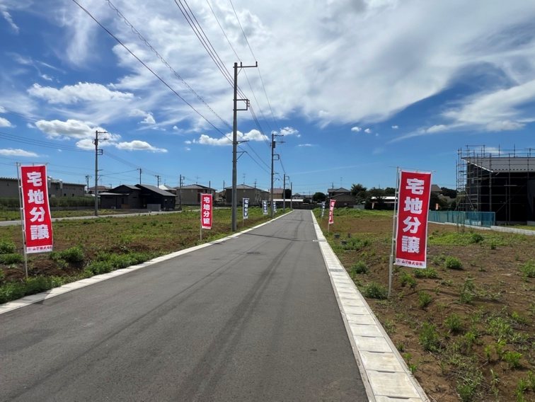 富里葉山【全27区画】　建築条件なし土地分譲　No3 現地写真