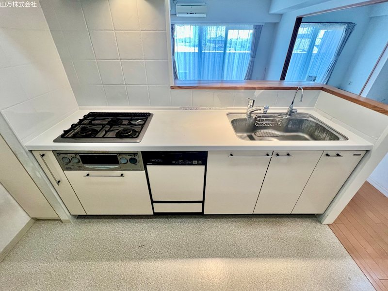 ダイアパレス勝田台　南向き　3LDK キッチン