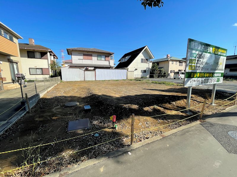 佐倉市ユーカリが丘1-3-18　建築条件付宅地 現地写真