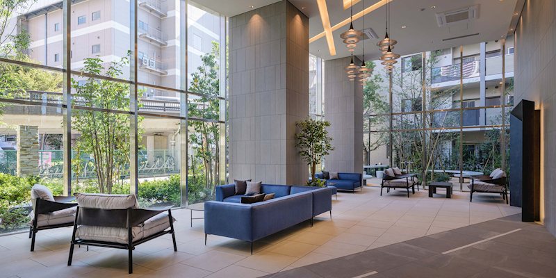 スカイプラザ・ユーカリが丘　ゲートフロント13階 エントランスホール＆ラウンジ