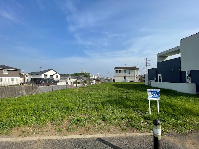 佐倉市西ユーカリが丘4-23-13　建築条件付宅地 現地写真