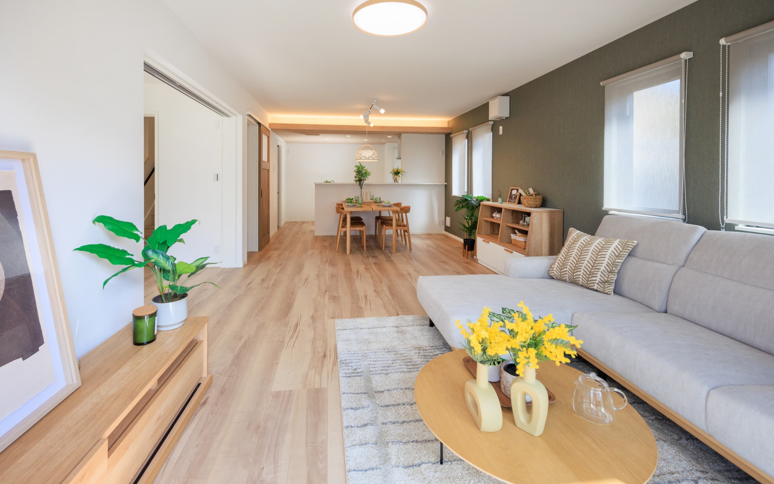 LIVING DINING KITCHEN