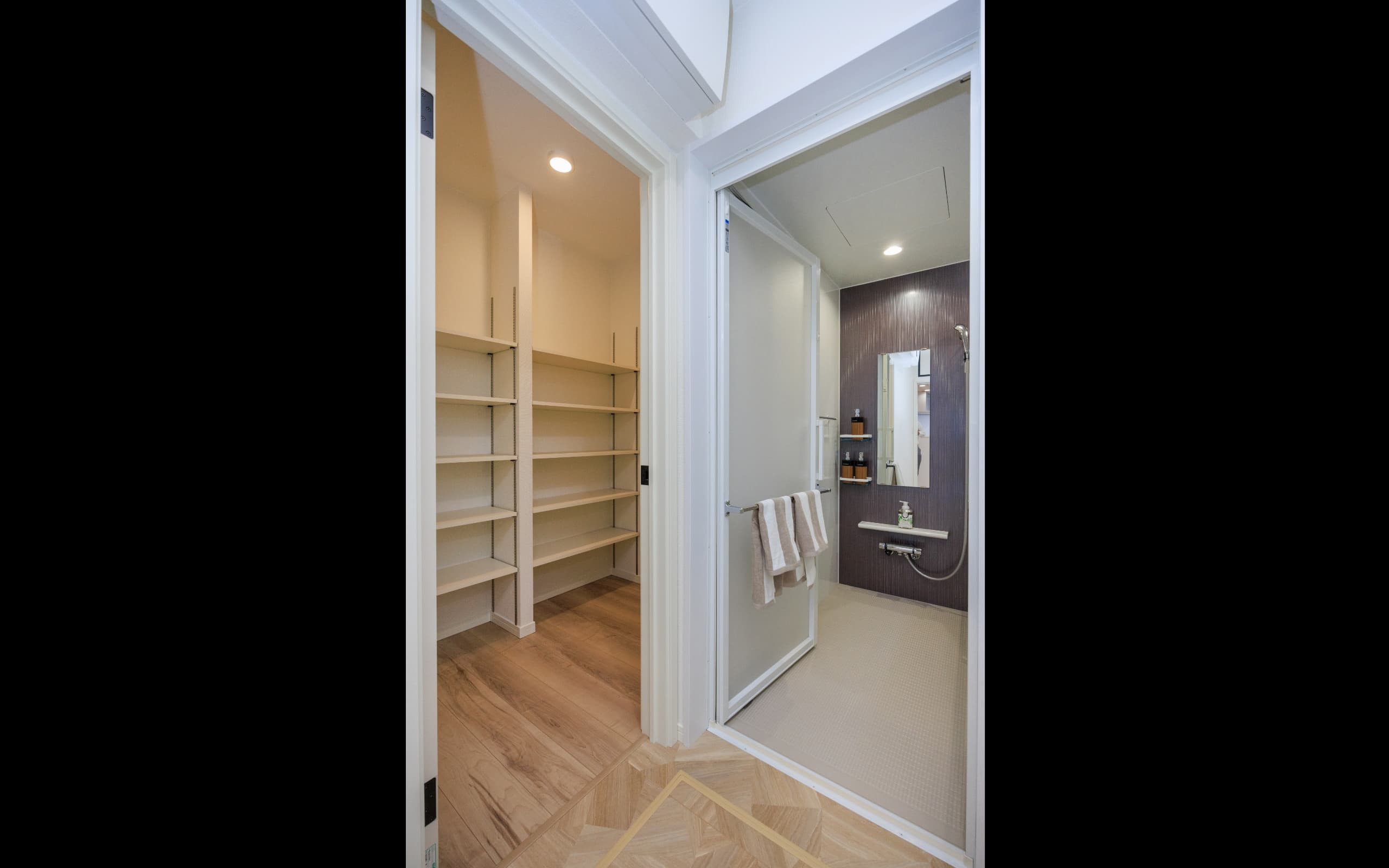 SHOES IN CLOSET