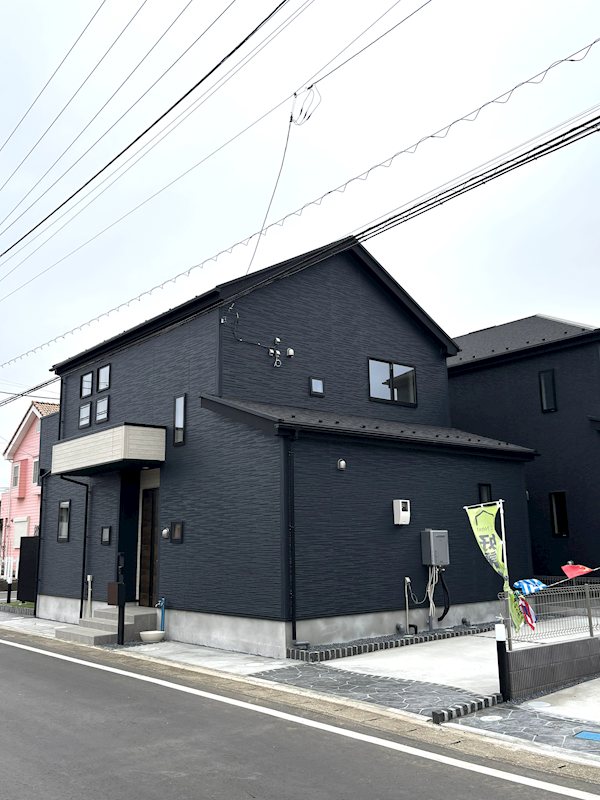 【新築戸建】富里市御料の長期優良認定住宅（全9棟）9号棟       現地写真（駐車場）