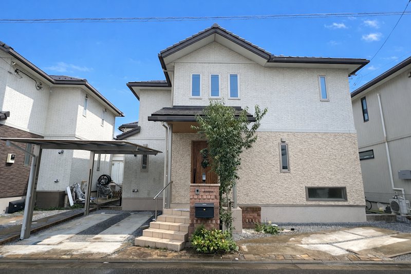 印西市牧の原６丁目（中古戸建） 現地写真（前面道路含む現地写真）