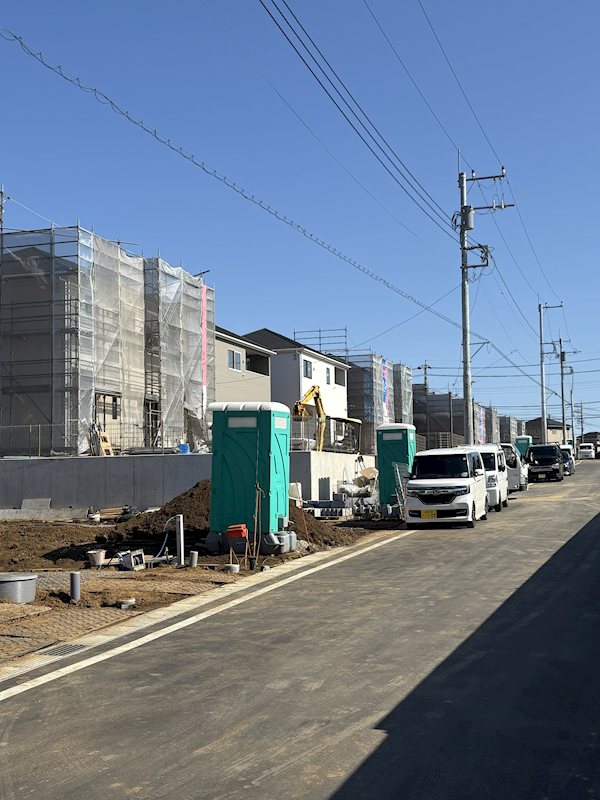 【新築分譲】オール電化4LDK平屋建　富里市七栄　1号棟（全14棟）第33 開発分譲地