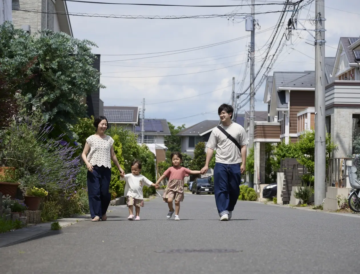 ビューガーデンの街並み