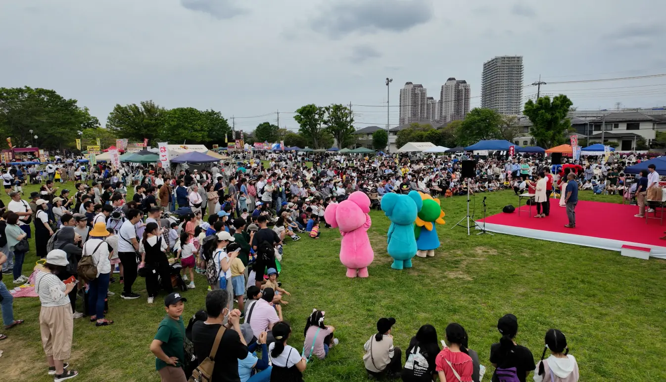 ユーカリが丘緑のまつり（2024年4月）